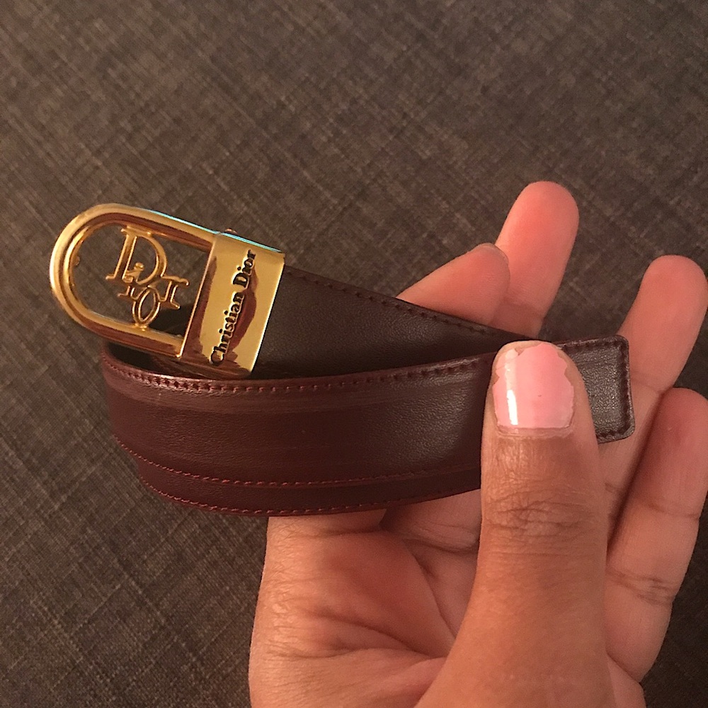Women’s Christian Dior belt (small / petite)